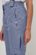 Оптом Полукомбинезон брюки горнолыжные женские серого цвета 55223Sr, фото 8