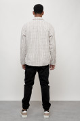 Оптом Ветровка рубашка мужская букле бежевого цвета 58375B в Перми, фото 17