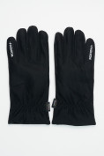 Оптом Классические перчатки зимние мужские черного цвета 601Ch в Екатеринбурге, фото 2