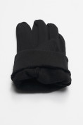 Оптом Спортивные перчатки демисезонные женские черного цвета 602Ch в Казани, фото 7