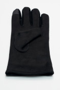 Оптом Классические перчатки зимние мужские черного цвета 603Ch в Казани, фото 6
