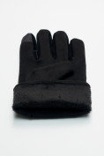 Оптом Классические перчатки зимние мужские черного цвета 603Ch в Казани, фото 7