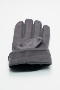 Оптом Классические перчатки зимние мужские серого цвета 603Sr, фото 7