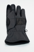 Оптом Перчатки спортивные мужские темно-серого цвета 605TC, фото 6