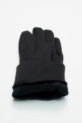 Оптом Спортивные перчатки демисезонные женские черного цвета 606Ch в Казани, фото 7