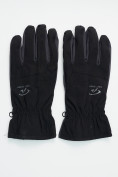 Оптом Горнолыжные перчатки мужские темно-серого цвета 607TC в Екатеринбурге, фото 2