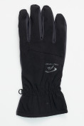 Оптом Горнолыжные перчатки мужские темно-серого цвета 607TC в Екатеринбурге, фото 4
