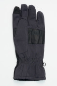 Оптом Горнолыжные перчатки мужские темно-серого цвета 607TC, фото 5