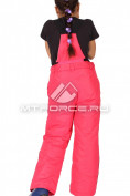 Оптом Костюм горнолыжный  для девочки розового цвета 6101R, фото 6