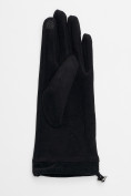 Оптом Классические перчатки демисезонные женские черного цвета 610Ch, фото 5