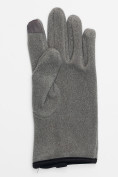 Оптом Перчатки женские на флисе серого цвета 612Sr, фото 5