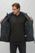 Оптом Куртка спортивная мужская с капюшоном темно-серого цвета 62175TC в Екатеринбурге, фото 19