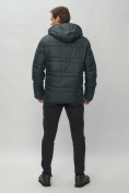 Оптом Куртка спортивная мужская с капюшоном темно-серого цвета 62175TC в Казани, фото 5