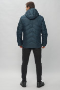 Оптом Куртка спортивная мужская с капюшоном темно-синего цвета 62176TS в Казани, фото 5