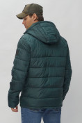 Оптом Куртка спортивная мужская с капюшоном темно-зеленого цвета 62179TZ в Казани, фото 16