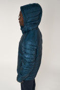 Оптом Куртка спортивная мужская с капюшоном темно-синего цвета 62220TS в Екатеринбурге, фото 9
