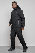 Оптом Горнолыжный костюм мужской зимний черного цвета 6306Ch в Оренбурге, фото 2