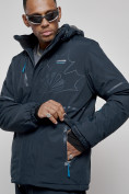 Оптом Горнолыжный костюм мужской зимний темно-синего цвета 6306TS, фото 12