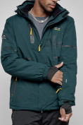 Оптом Горнолыжный костюм мужской зимний темно-зеленого цвета 6306TZ в Перми, фото 10