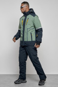 Оптом Горнолыжный костюм мужской зимний цвета хаки 6308Kh в Перми, фото 2