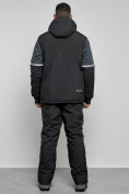 Оптом Горнолыжный костюм мужской зимний темно-серого цвета 6308TC в Сочи, фото 4
