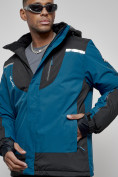 Оптом Горнолыжный костюм мужской зимний синего цвета 6309S в Оренбурге, фото 11