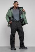 Оптом Горнолыжный костюм мужской зимний цвета хаки 6311Kh в Уфе, фото 20