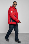 Оптом Горнолыжный костюм мужской зимний красного цвета 6311Kr в Перми, фото 20
