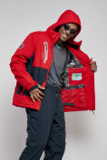 Оптом Горнолыжный костюм мужской зимний красного цвета 6311Kr в Оренбурге, фото 21