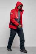 Оптом Горнолыжный костюм мужской зимний красного цвета 6311Kr в Оренбурге, фото 22