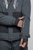 Оптом Горнолыжный костюм мужской зимний темно-серого цвета 6311TC, фото 10