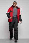 Оптом Горнолыжный костюм мужской зимний красного цвета 6319Kr, фото 18