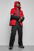 Оптом Горнолыжный костюм мужской зимний красного цвета 6319Kr, фото 19