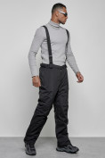 Оптом Горнолыжный костюм мужской зимний черного цвета 6320Ch, фото 18