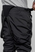Оптом Горнолыжный костюм мужской зимний черного цвета 6320Ch, фото 21