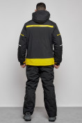 Оптом Горнолыжный костюм мужской зимний черного цвета 6320Ch в Оренбурге, фото 4