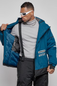 Оптом Горнолыжный костюм мужской зимний синего цвета 6320S в Сочи, фото 14