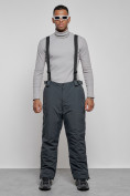 Оптом Горнолыжный костюм мужской зимний темно-серого цвета 6320TC в Перми, фото 15