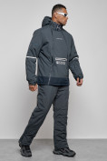 Оптом Горнолыжный костюм мужской зимний темно-серого цвета 6320TC в Сочи, фото 3