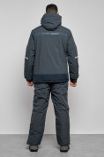 Оптом Горнолыжный костюм мужской зимний темно-серого цвета 6320TC, фото 4
