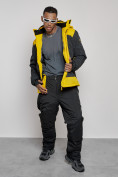 Оптом Горнолыжный костюм мужской зимний черного цвета 6321Ch в Перми, фото 15