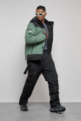 Оптом Горнолыжный костюм мужской зимний цвета хаки 6321Kh в Сочи, фото 16