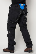 Оптом Полукомбинезон брюки горнолыжные мужские темно-серого цвета 66211TC в Казани, фото 16
