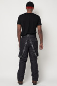 Оптом Полукомбинезон брюки горнолыжные мужские темно-серого цвета 662123TC в Казани, фото 12