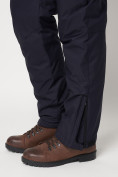 Оптом Полукомбинезон брюки горнолыжные мужские темно-синего цвета 662123TS в Екатеринбурге, фото 22