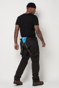 Оптом Полукомбинезон брюки горнолыжные мужские темно-серого цвета 6621TC в Екатеринбурге, фото 13