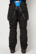 Оптом Полукомбинезон брюки горнолыжные мужские темно-серого цвета 6621TC в Екатеринбурге, фото 19