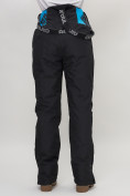 Оптом Полукомбинезон брюки горнолыжные женские черного цвета 66789Ch в Казани, фото 15