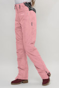 Оптом Полукомбинезон брюки горнолыжные женские розового цвета 66789R в Екатеринбурге, фото 14