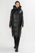 Оптом Куртка зимняя черного цвета 72101Ch в Екатеринбурге